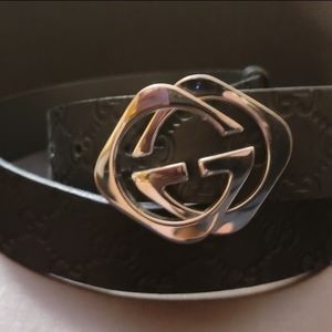 Gucci leather belt